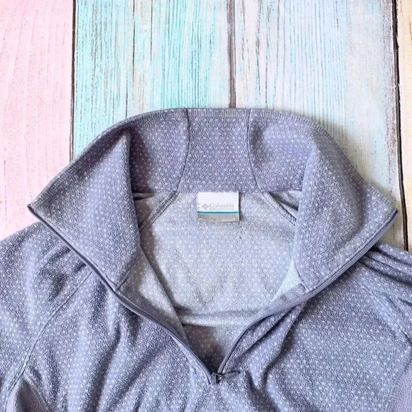 Columbia turtle neck zipper fleece sweater - Picture 5 of 8